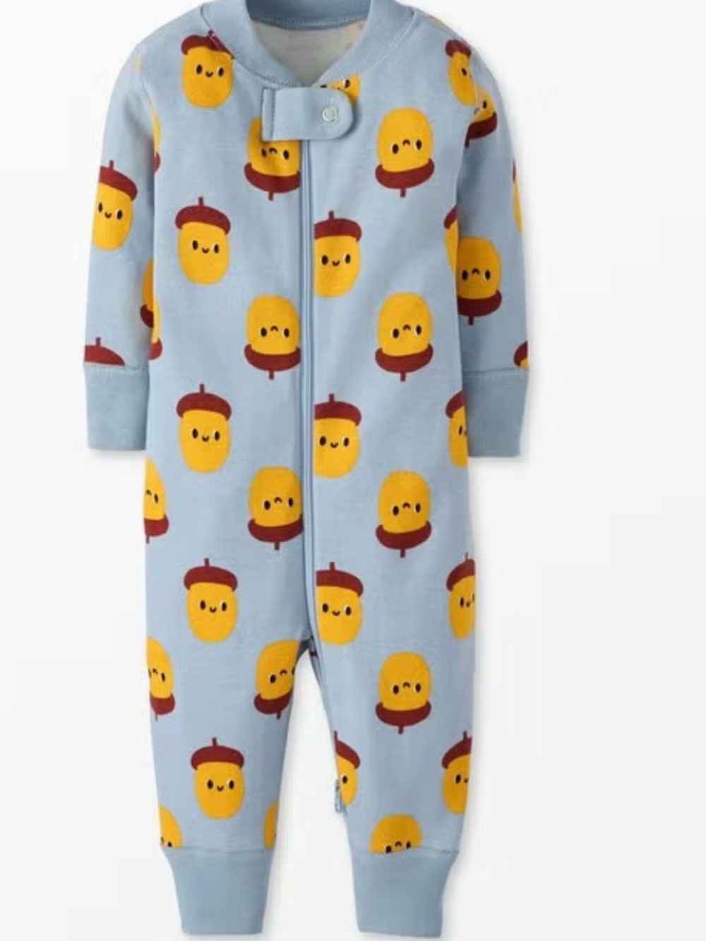 Hanna Andersson Acorn-Print Pajamas